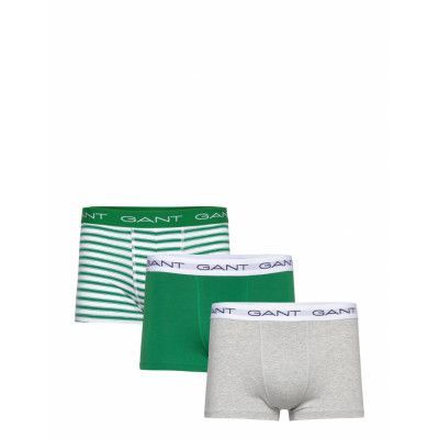Stripe Trunk 3-Pack Boxerkalsonger Grön GANT