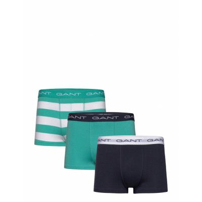 GANT Stripe Trunk 3-Pack Grön