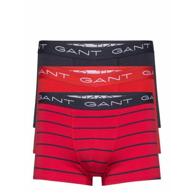 Stripe Trunk 3-Pack Gift Box Boxerkalsonger Röd GANT