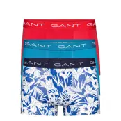 Tidal Bloom Trunk 3-Pack Boxerkalsonger Blå GANT