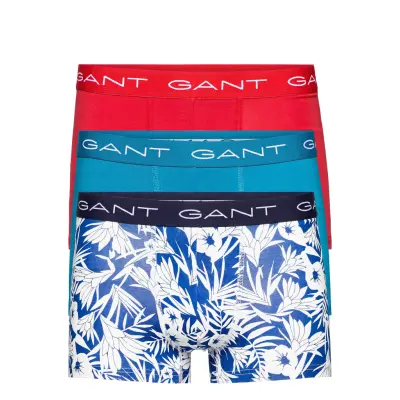 Tidal Bloom Trunk 3-Pack Boxerkalsonger Blå GANT