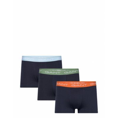 Trunk 3-Pack *Villkorat Erbjudande Boxerkalsonger Marinblå GANT