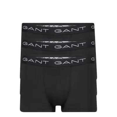 Trunk 3-Pack *Villkorat Erbjudande Boxerkalsonger Svart GANT