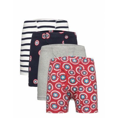 Gapkids | Marvel 100% Organic Cotton Captain America Boxer Night & Underwear Underwear Underpants Multi/mönstrad GAP