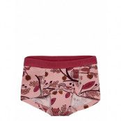 Girl Boxer Aop Preschool Night & Underwear Underwear Panties Rosa Polarn O. Pyret