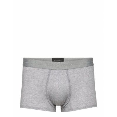 Grey Stretch Cotton Boxer Boxerkalsonger Grå Ermenegildo Zegna