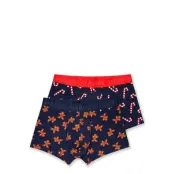 Happy Socks 2-Pack Gingerbread Short Boxers Gift Set Multi/patterned