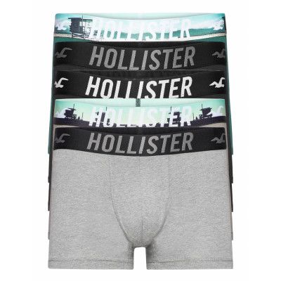 Hco. Guys Underwear Boxerkalsonger Grå Hollister