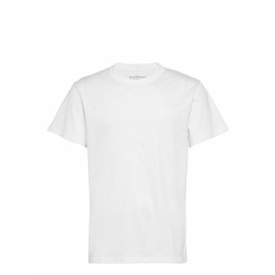 Crew Neck Pima Tops T-shirts Short-sleeved Vit Bread & Boxers