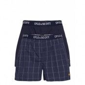 Henry Underwear Boxer Shorts Blå Lyle & Scott