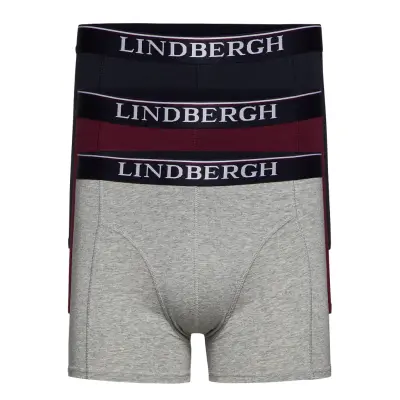 Heritage Bamboo Boxers 3 Pack Boxerkalsonger Multi/mönstrad Lindbergh