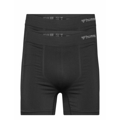 Hmljack Seamless Boxers 2-Pack Sport Boxers Svart Hummel