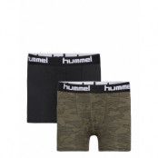 Hmlnolan Boxers 2-Pack Night & Underwear Underwear Underpants Multi/patterned Hummel