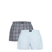 2P Boxer S. Cw Peach Underwear Boxer Shorts Blue BOSS