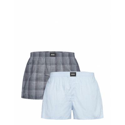 2P Boxer S. Cw Peach Underwear Boxer Shorts Blue BOSS