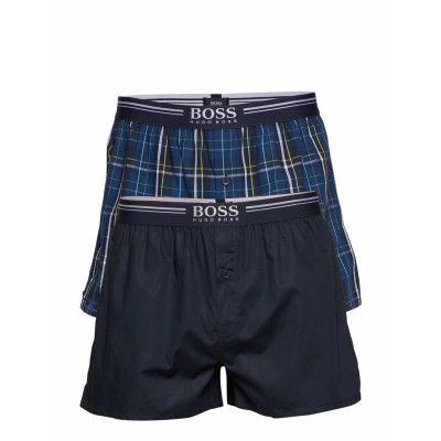 2p Boxer Shorts Ew Boxerkalsonger Blå BOSS