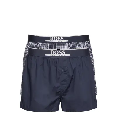 2p Boxer Shorts Ew Boxerkalsonger Blå BOSS