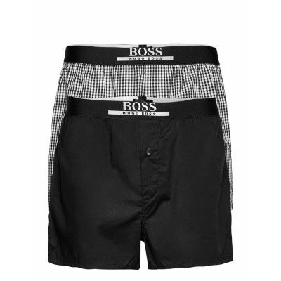 2p Boxer Shorts Ew Boxerkalsonger Svart BOSS
