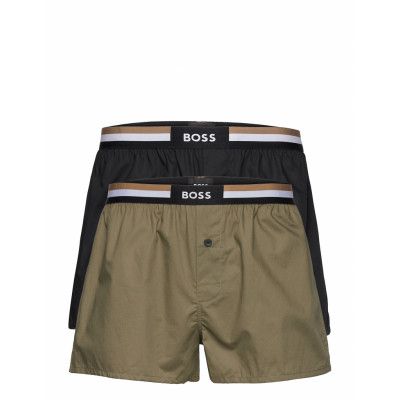2P Boxer Shorts Ew Underwear Boxer Shorts Grön BOSS