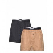 2P Boxer Shorts Ew *Villkorat Erbjudande Underwear Boxer Shorts Beige BOSS