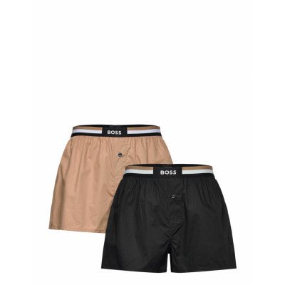 2P Boxer Shorts Ew *Villkorat Erbjudande Underwear Boxer Shorts Beige BOSS