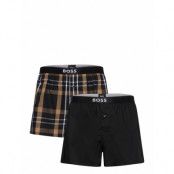 BOSS 2P Boxer Shorts Ew Svart