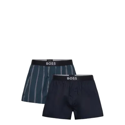 BOSS 2P Boxer Shorts Ew Blå