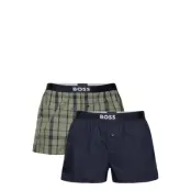 2P Boxer Shorts Ew Underwear Boxer Shorts Marinblå BOSS