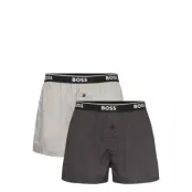 BOSS 2P Boxer Shorts Ew - Beige - M