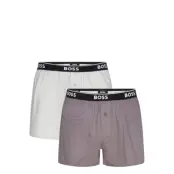 BOSS 2P Boxer Shorts Ew - Cream - S
