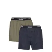 BOSS 2P Boxer Shorts Ew - Khaki green - S