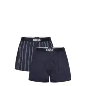 BOSS 2P Boxer Shorts Ew - Navy - L