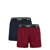 BOSS 2P Boxer Shorts Ew - Red - L