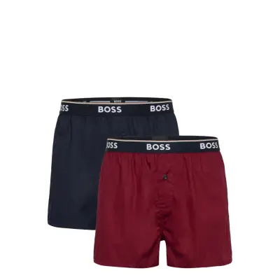 BOSS 2P Boxer Shorts Ew - Red - L