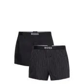 BOSS 2P Boxer Shorts Ew Svart