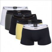 BOSS 5-pack Jersey Quality Cotton Mix Solid Cotton Trunks