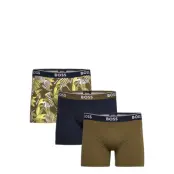 BOSS Boxerbr 3P Power Des Khaki Green