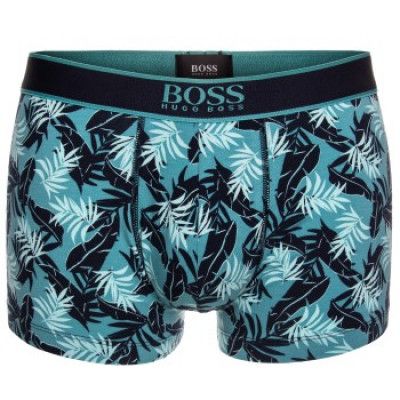BOSS Cotton Stretch Trunk 24 Print * Fri Frakt * * Kampanj *
