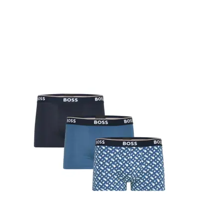 BOSS Trunk 3P Power Desig - Navy - XL