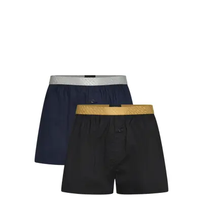 BOSS Xmas 2 Pack Boxer - Black - S