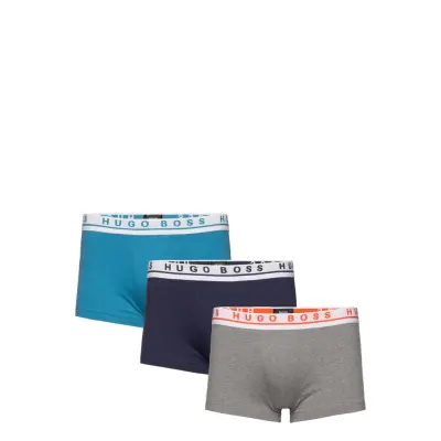 Boxer 3P Fn Solid *Villkorat Erbjudande Boxerkalsonger Multi/mönstrad BOSS