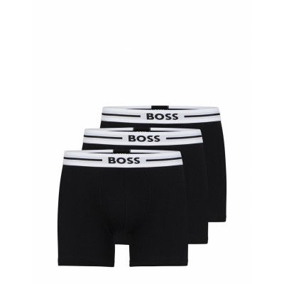Boxerbr 3P Bold Boxerkalsonger Black BOSS