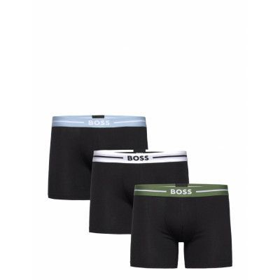 Boxerbr 3P Bold Boxerkalsonger Svart BOSS