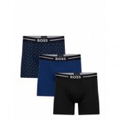 BOSS Boxerbr 3P Bold Des Svart