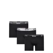 Boxerbr 3P Power Boxerkalsonger Black BOSS
