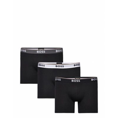Boxerbr 3P Power Boxerkalsonger Black BOSS