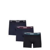 Boxerbr 3P Power Boxerkalsonger Navy BOSS