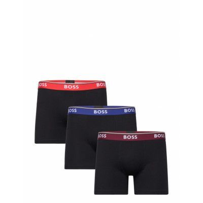 Boxerbr 3P Power Boxerkalsonger Svart BOSS