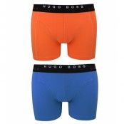 Hugo Boss - 2 - pack cyclist trunks -Orange/Blue