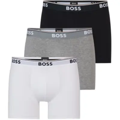 BOSS 3-pack Cotton Stretch Boxer Brief Long